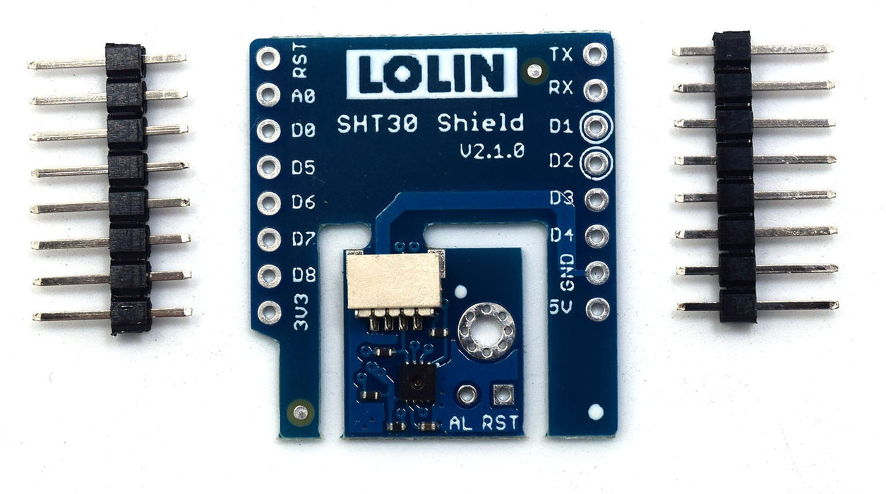 Temperature Humidity Sensor Shield SHT30 Humidity and Temperature Shield for WeMos LoLin D1 Mini — PMD Way