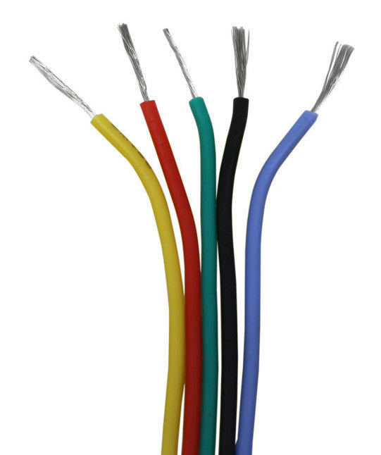 Silicone Wire Five Color Packs - Various Sizes from PMD Way with free delivery worldwide