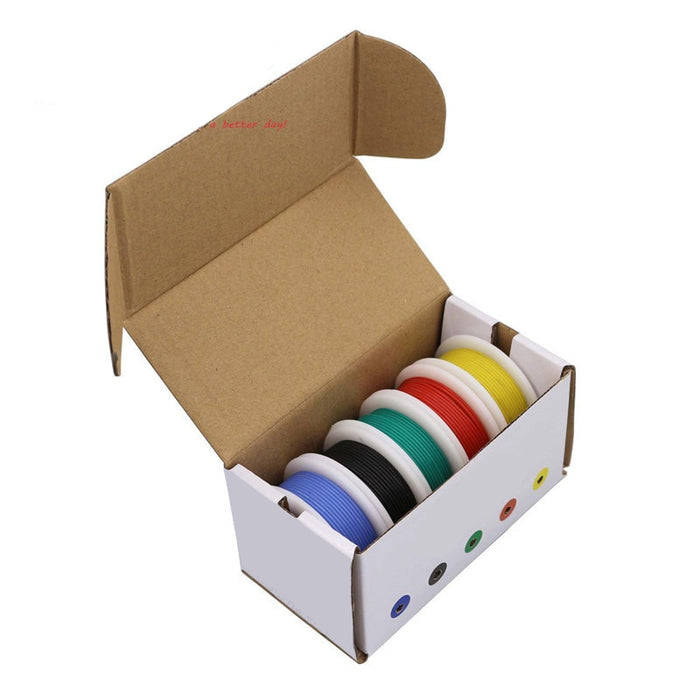 Silicone Wire Five Color Packs - Various Sizes from PMD Way with free delivery worldwide