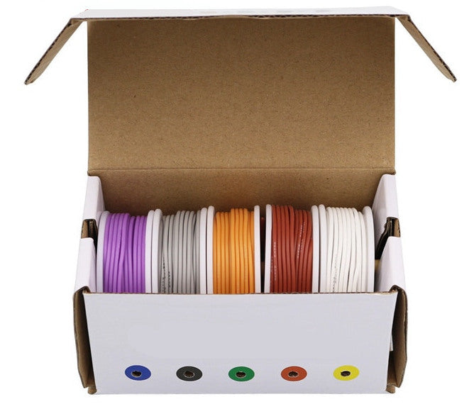Silicone Wire Five Color Packs - Various Sizes from PMD Way with free delivery worldwide