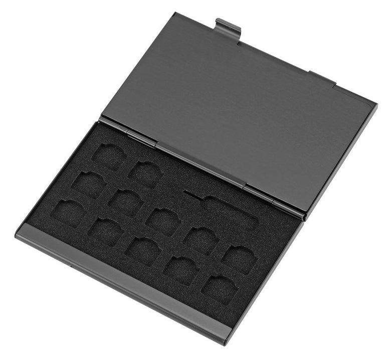 21 in 1 Aluminum Super SIM Card Storage Container from PMD Way with free delivery worldwide