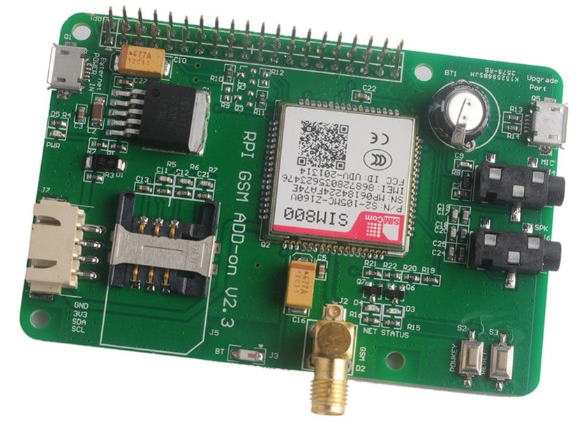 Raspberry Pi GSM Module SIM800 GSM/GPRS Bluetooth Module For Raspberry ...