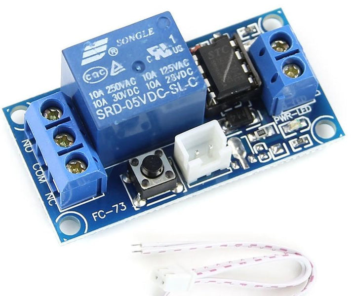 Relais 12 Volts 1 Channel Latching Relay Module - 12V Relay Board With ...