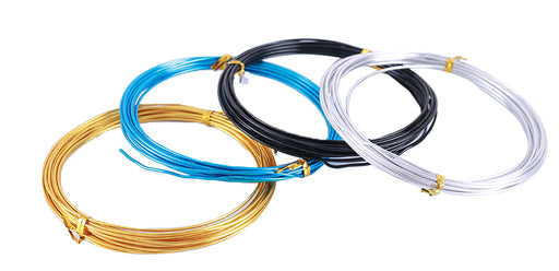 Single Core Aluminum (Aluminium) Wire - Various Colors and Sizes from PMD Way with free delivery worldwide