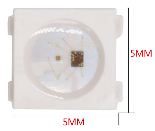 SK6812 5050 White RGB SMD LED - 100 Pack from PMD Way with free delivery worldwide