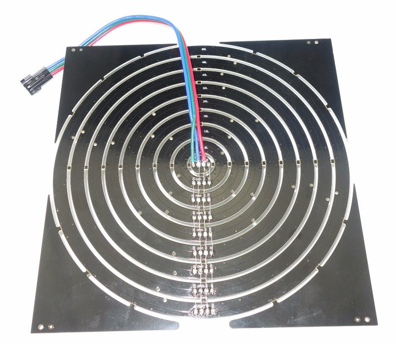 SK6812 RGB LED Ring Set - Black PCB from PMD Way with free delivery worldwide