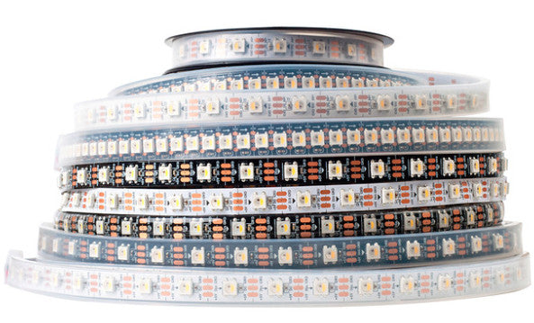 SK6812 RGBW LED Strip in various densities and colors from PMD Way with free delivery worldwide