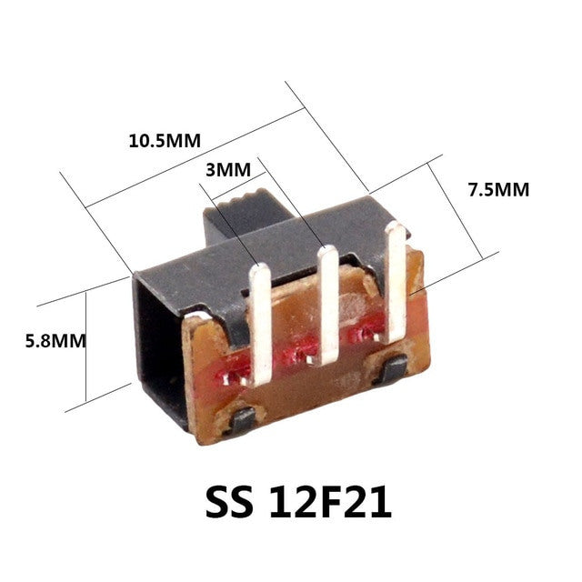Wide variety of compact slide switches from PMD Way with free delivery worldwide