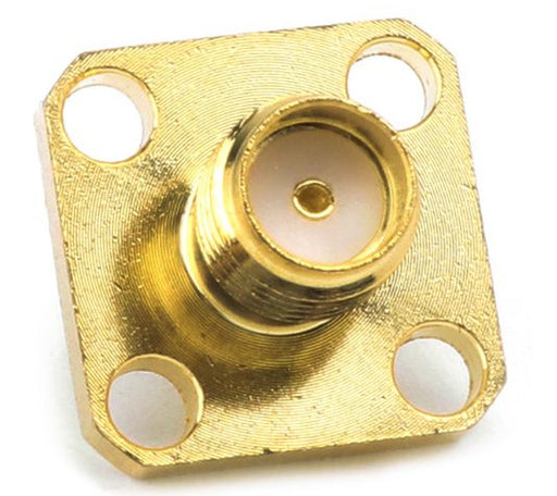 SMA Female Panel Mount Connector - 10 Pack from PMD Way with free delivery worldwide