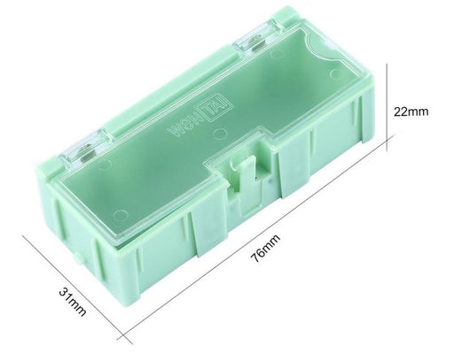 Antistatic Small Modular Snap Boxes for SMD SMT in packs of ten from PMD Way with free delivery worldwide