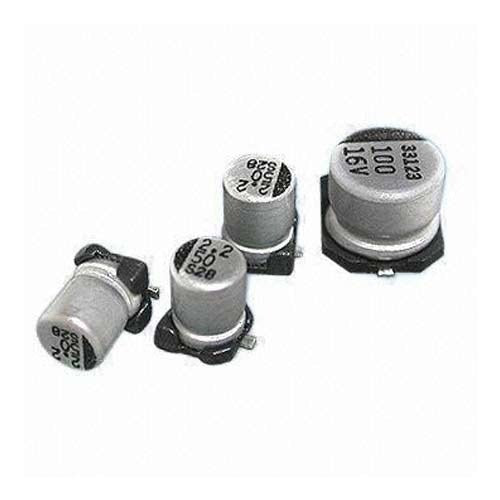 Pick your SMD electrolytic capacitors from packs of ten from PMD Way with free delivery worldwide
