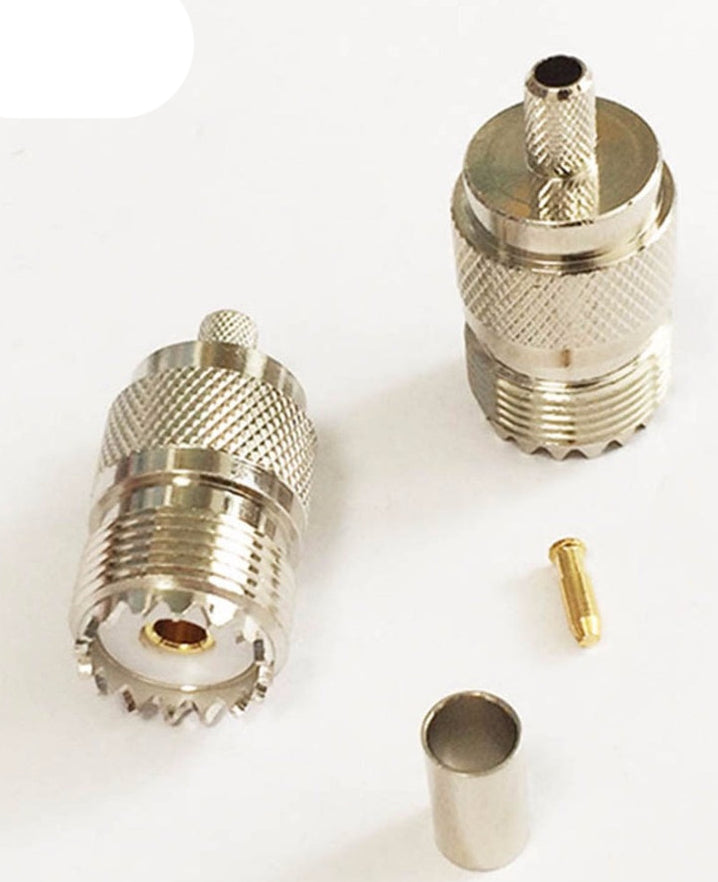 So239 Female Coax Crimp Connector — Pmd Way