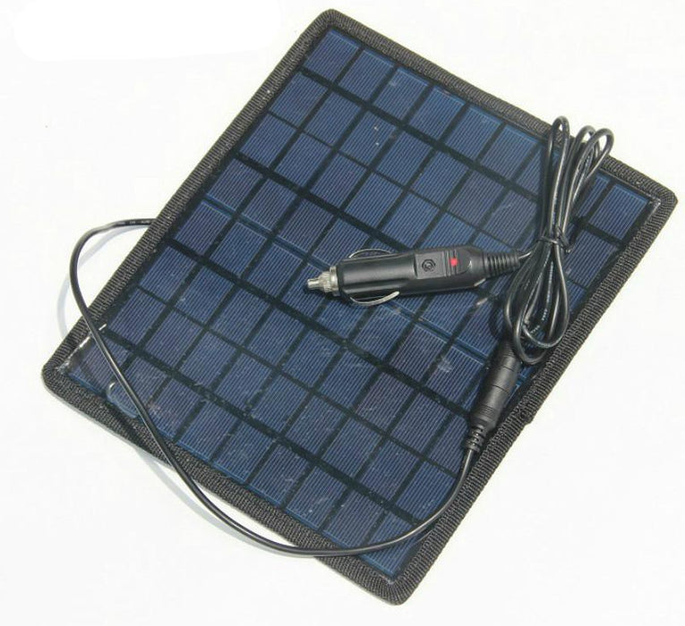 Keep your car battery charged with the 12V Solar Battery Charger Panel from PMD Way with free delivery worldwide