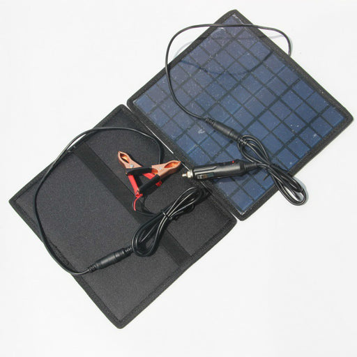 Keep your car battery charged with the 12V Solar Battery Charger Panel from PMD Way with free delivery worldwide