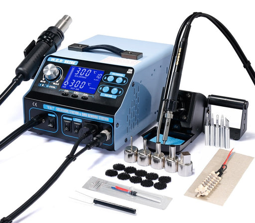 Soldering Station with Suction and SMD Reflow Gun from PMD Way with free delivery worldwide