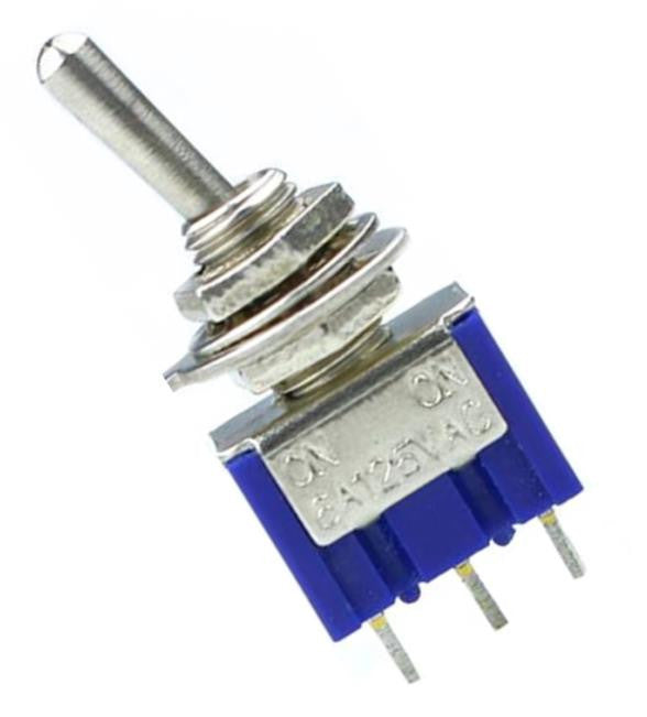 SPDT Toggle Switch 250V 3A - Five Pack — PMD Way