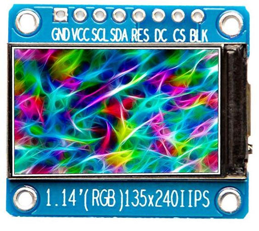 1.14" 240x135 Color TFT Display - ST7789 for Arduino Raspberry Pi and more from PMD Way with free delivery worldwide