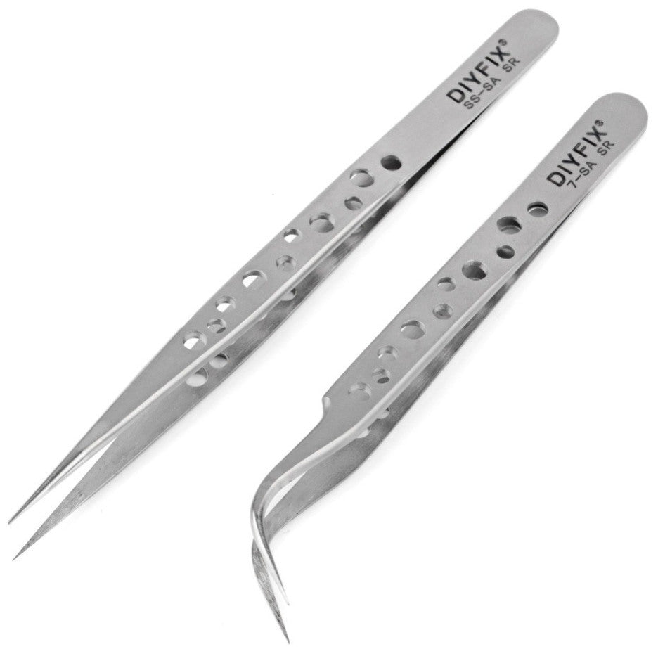 Stainless Steel Tweezer Twin Pack from PMD Way with free delivery worldwide