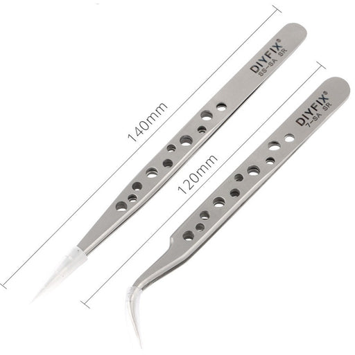 Stainless Steel Tweezer Twin Pack from PMD Way with free delivery worldwide