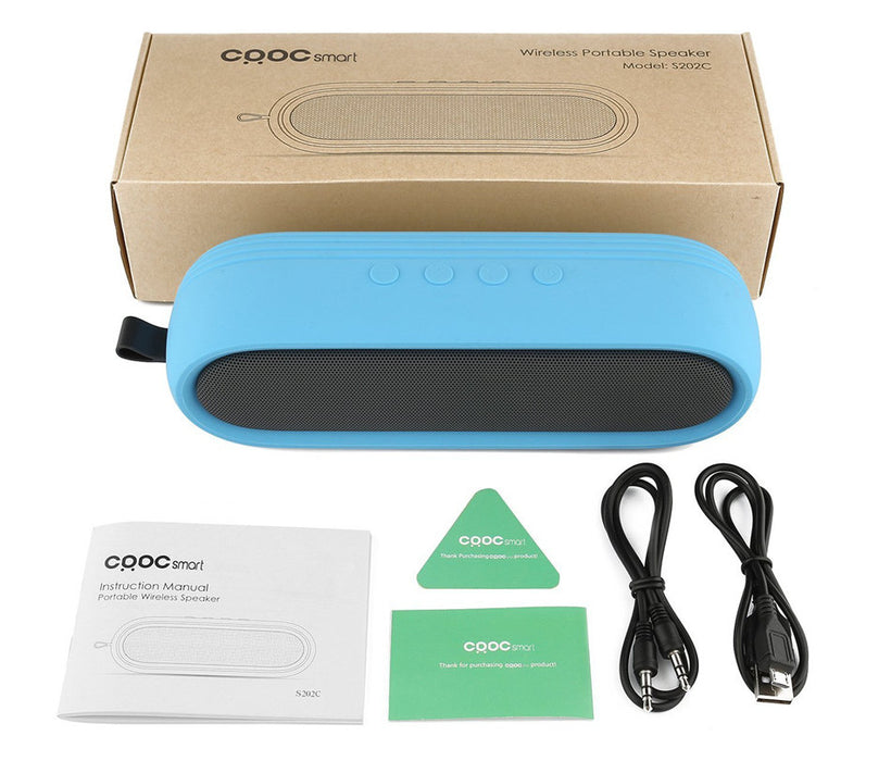 Enjoy quality music and take phone calls with the Stereo Waterproof Bluetooth Speaker from PMD Way with free delivery worldwide