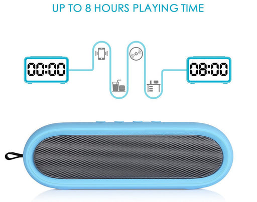 Enjoy quality music and take phone calls with the Stereo Waterproof Bluetooth Speaker from PMD Way with free delivery worldwide