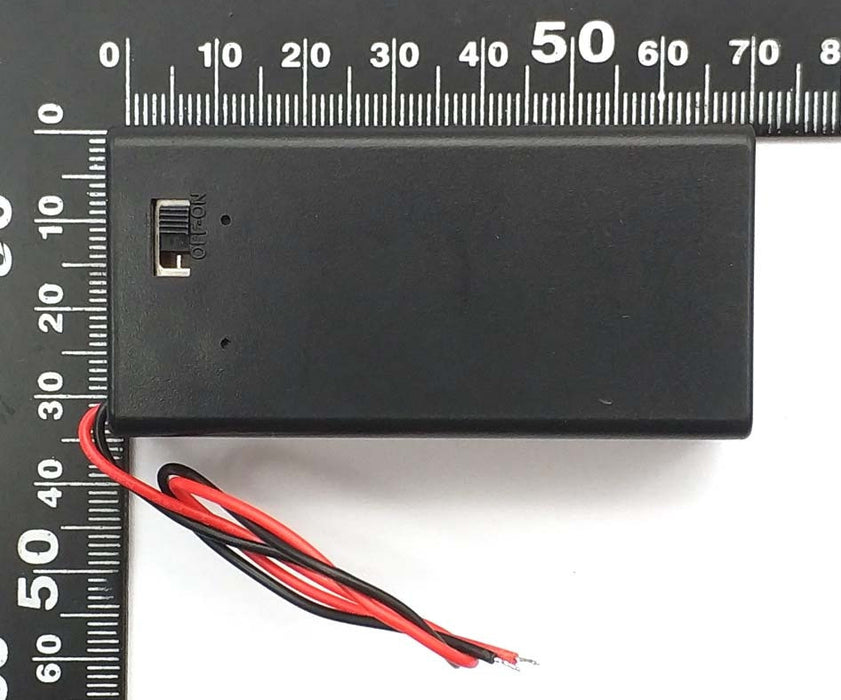 Switched 9V Battery Box from PMD Way with free delivery worldwide