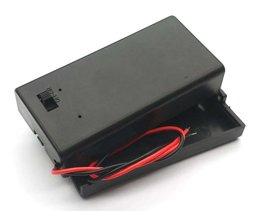 Switched 9V Battery Box from PMD Way with free delivery worldwide