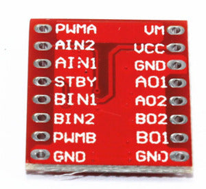 TB6612FNG Dual Motor Driver Board - Ten Pack from PMD Way with free delivery worldwide