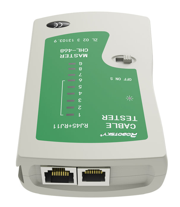 Test telephone and network cables with the RJ11 to Cat6e Network Cable Tester from PMD Way with free delivery worldwide