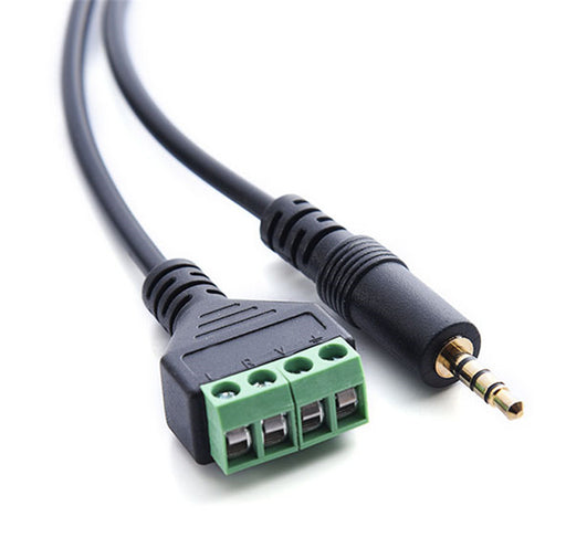 TRRS Plug to Terminal Block Breakout Cable from PMD Way with free delivery worldwide