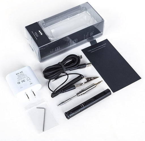 USB C Powered Soldering Iron - Adjustable Temperature Pen-Style - TS80 from PMD Way with free delivery worldwide
