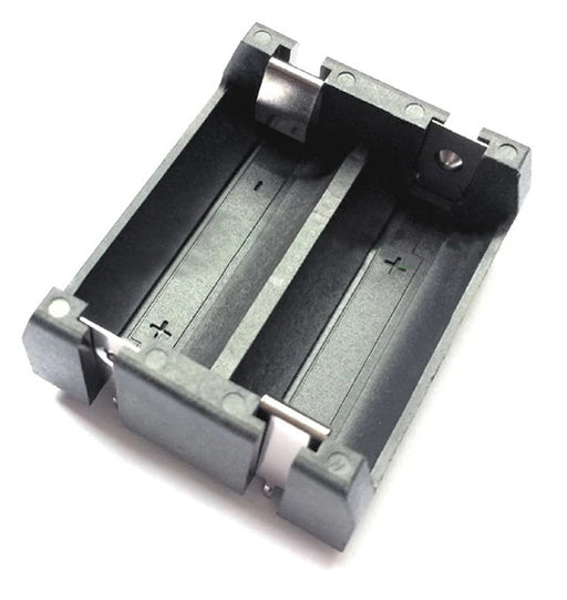 Plastic Through Hole Twin CR123 Battery Holder from PMD Way with free delivery worldwide