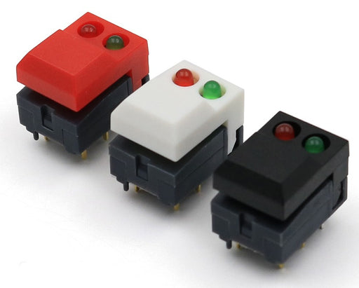Twin LED Tactile Buttons in packs of ten from PMD Way with free delivery worldwide