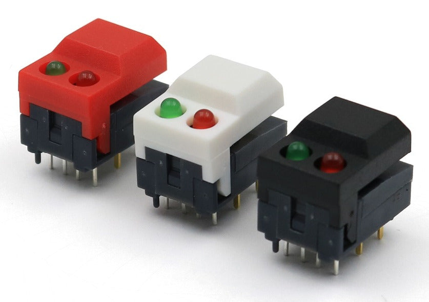 Twin LED Tactile Buttons in packs of ten from PMD Way with free delivery worldwide