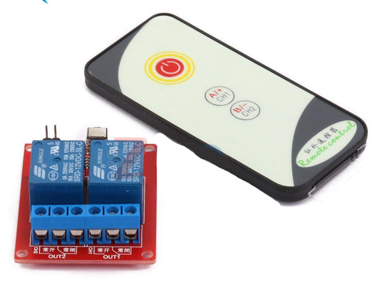 Infra Red Remote Control Relay Module - Two Channel from PMD Way with free delivery worldwide