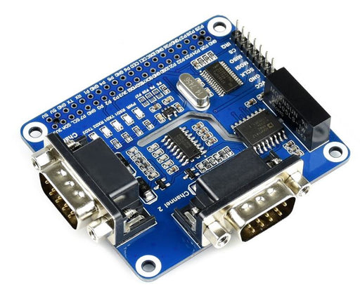Two Channel Isolated RS232 HAT for Raspberry Pi