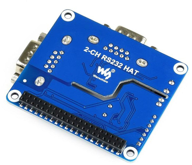 Two Channel Isolated RS232 HAT for Raspberry Pi
