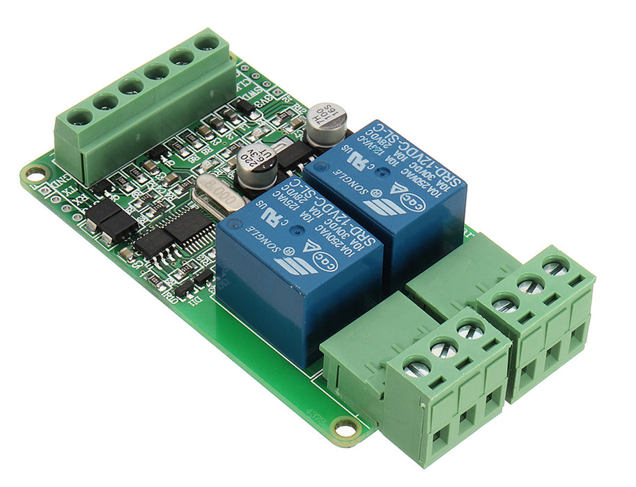 Two Channel RS485 TTL Relay Module from PMD Way with free delivery worldwide