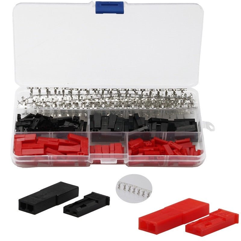 Two Pin Dupont Wire Housing Kit - 600 Pieces from PMD Way with free delivery worldwide