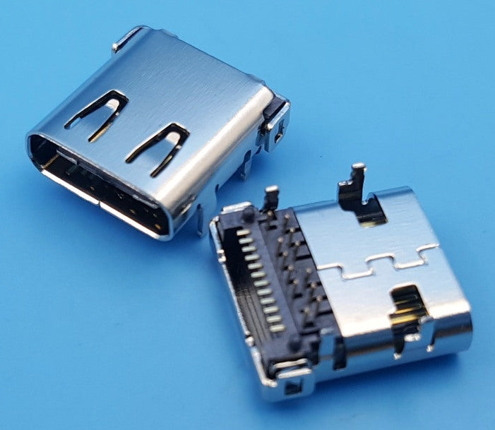 PCB Mount USB 3.1 Type C Female Solder Socket Connectors - 10 Pack from PMD Way with free delivery worldwide