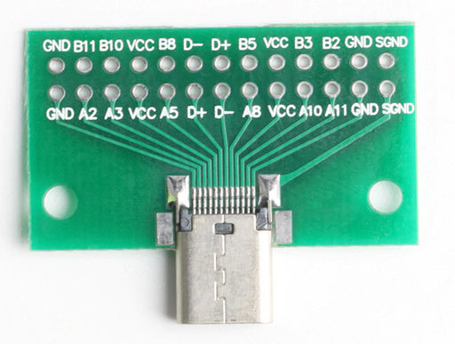 USB C 3.1 Socket Breakout Board from PMD Way with free delivery worldwide