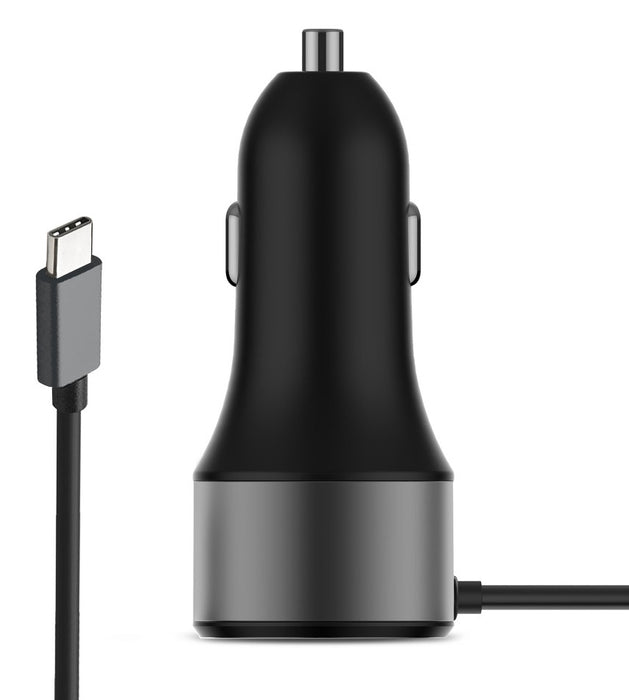 USB Type C PD and QC 3.0 Car Charger with Cable from PMD Way with free delivery worldwide