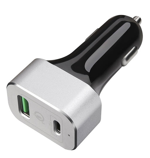 USB C and Quick Charge Dual USB Car Charger from PMD Way with free delivery worldwide