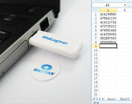 USB 13.56MHz RFID NFC Reader from PMD Way with free delivery worldwide