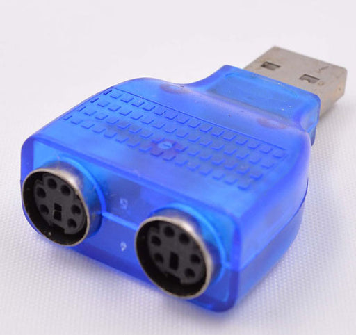 Twin USB to PS/2 Socket Adaptor