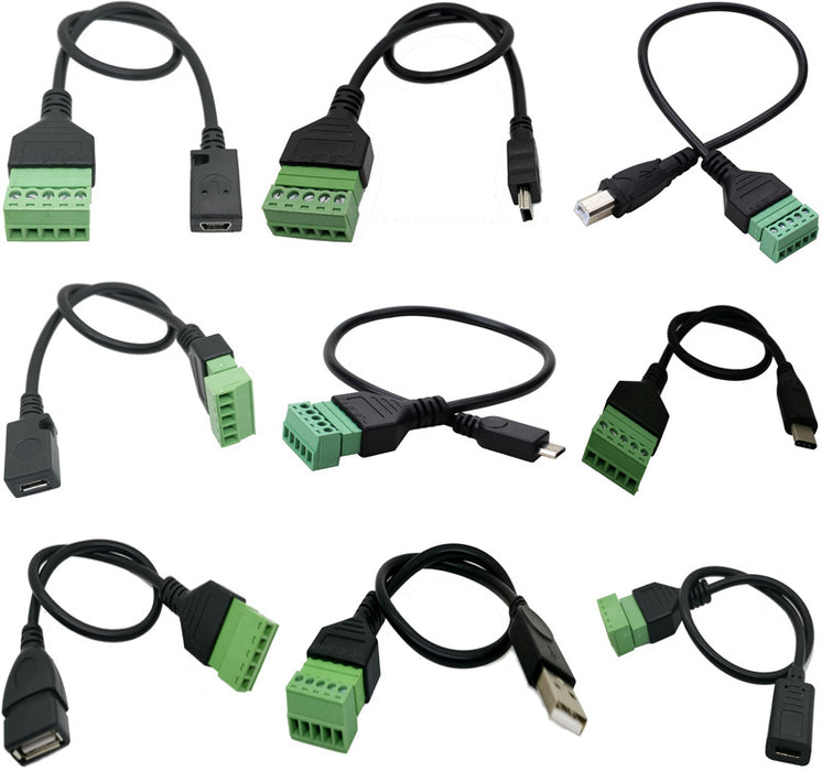 USB to Terminal Block Breakout Cables from PMD Way with free delivery worldwide