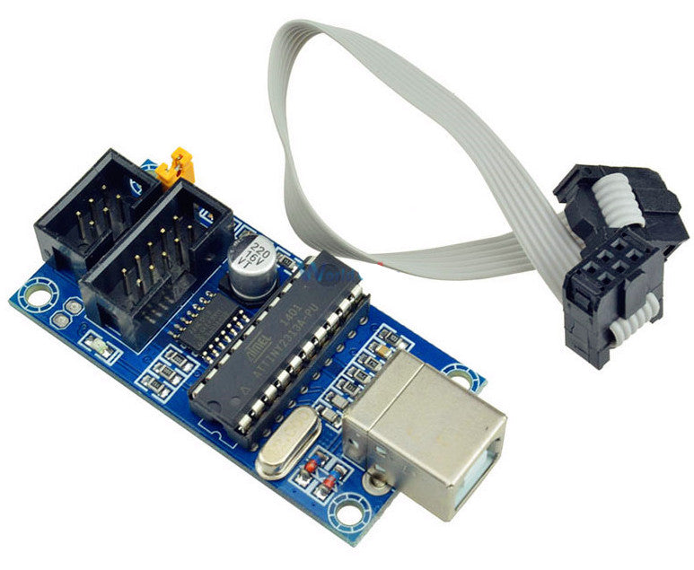 Upload code to your AVR or Arduino with the USBtinyISP ISP Programmer for AVR and Arduino from PMD Way with free delivery, worldwide