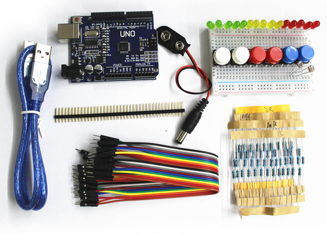 Value Parts Bundle with Arduino Uno Compatible — PMD Way