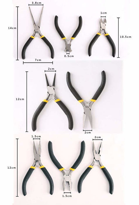 Value Eight Piece Pliers and Cutters Kit