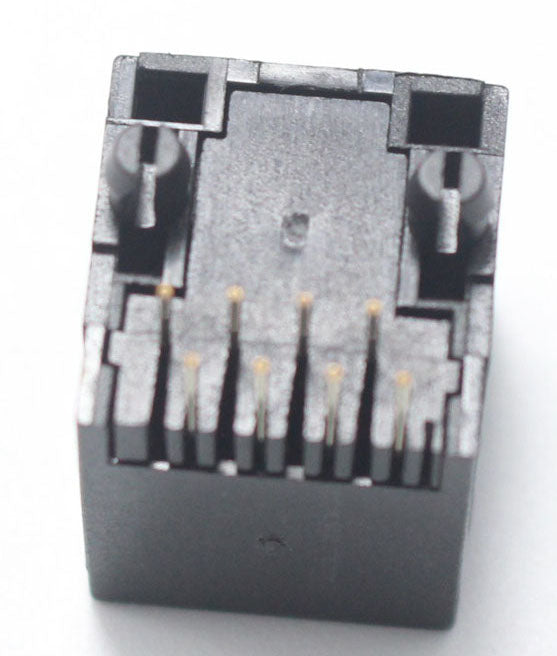 Vertical Plastic PCB Mount RJ45 Sockets - 5 Pack from PMD Way with free delivery worldwide